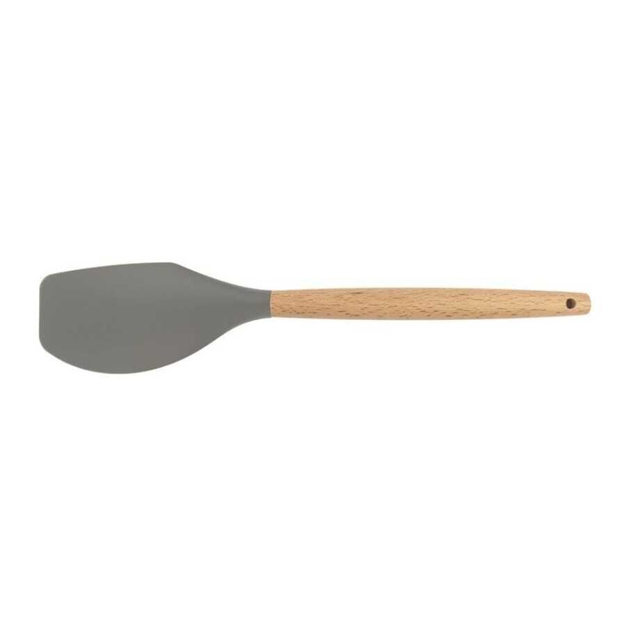 Epinox Silikon Sıyırma Spatulası Ahşap Sap ASH-13