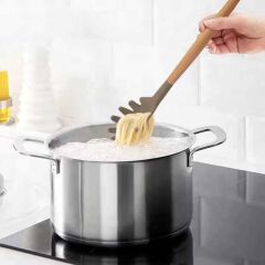 Epinox Silikon Spagetti Kaşığı Ahşap Sap AKK-14