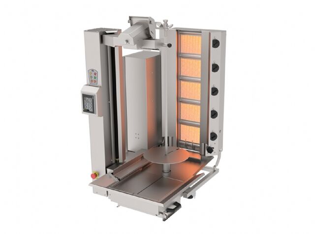 Atalay 5 Radyanlı Gazlı Döner Robotu, Compact, ADR-C1-5G