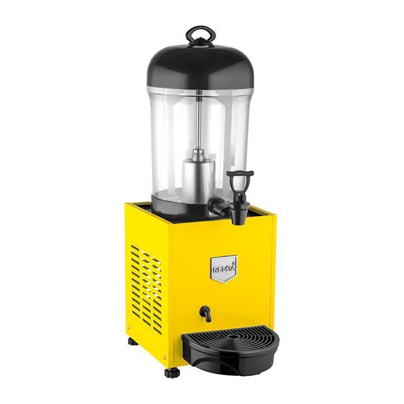 Remta Mini Şerbet ve Ayran Soğutucu, 7 L, Sarı, 24X38X70, ST18.SARI