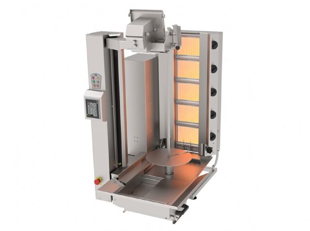 Atalay 5 Radyanlı Gazlı Döner Robotu, Geniş Kesim, Compact, ADR-C1-5G GK