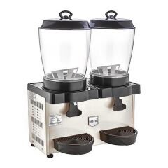 Remta 2 li Royal Mini Şerbet ve Ayran Soğutucu,11+11 L, Gri, 54X37X74, ST35.GRI