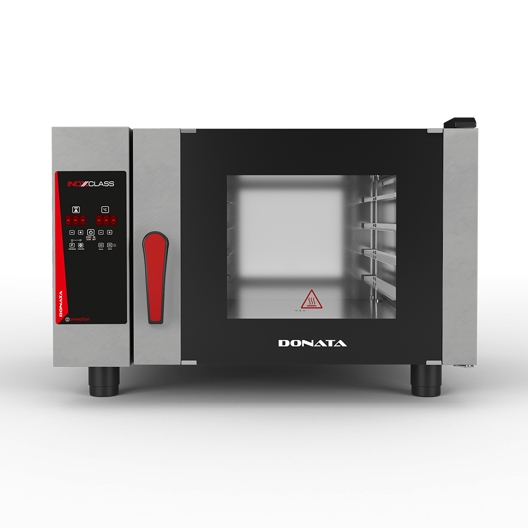 Inoxclass 4 Tepsili Otomatik Nemlendirmeli Elektrikli Konveksiyonlu Patisserie Fırın, D-04E