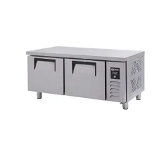 Ice Inox Pişirici Altı Kısa Buzdolabı 2 Kapılı, UTN 190 CR, 120x60x60