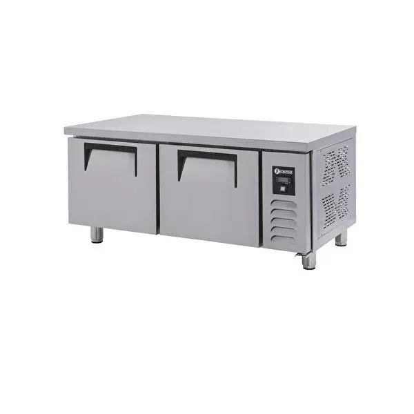 Ice Inox Pişirici Altı Kısa Buzdolabı 2 Kapılı, UTN 220, 120x70x60