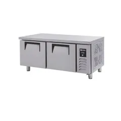 Ice Inox Pişirici Altı Kısa Buzdolabı 2 Kapılı, UTN 220, 120x70x60