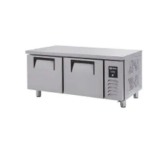 Ice Inox Pişirici Altı Kısa Buzdolabı 2 Kapılı, UTN 220 CR, 120x70x60