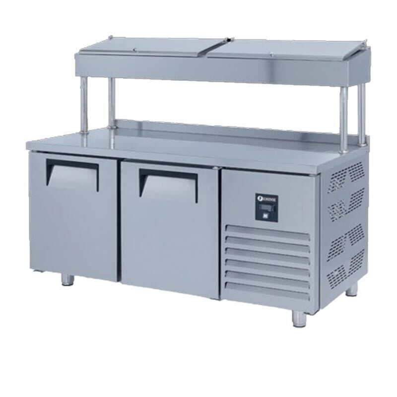 Iceinox Make Up Yüksek Buzdolabı 2 Kapılı, PTS-H  275 CR, 150x60x85/140