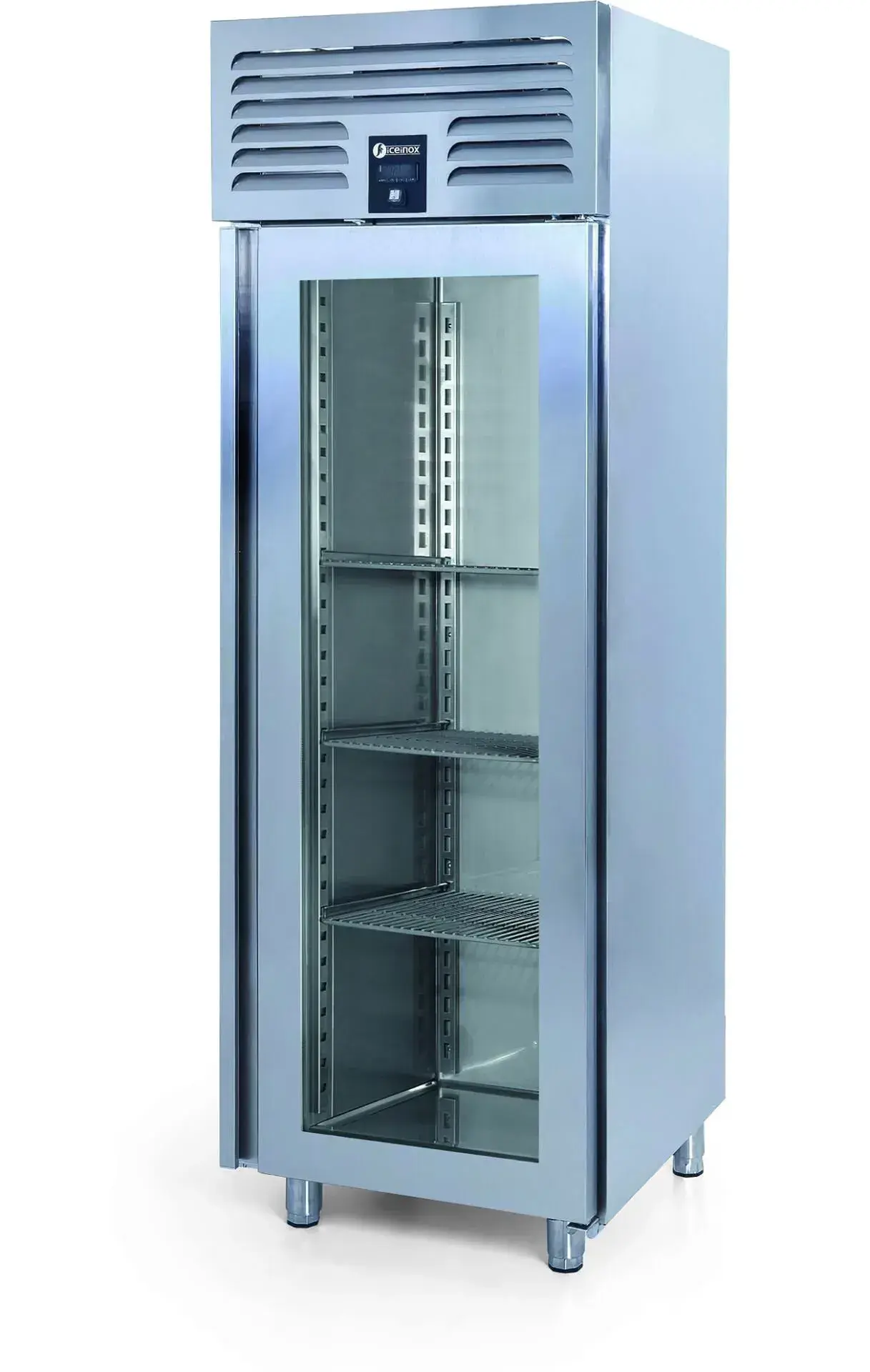 Iceinox Dik Tip Tek Cam Kapılı Deepfreeze 1 Kapılı, VTS 520 N CR VG, 70x77x210