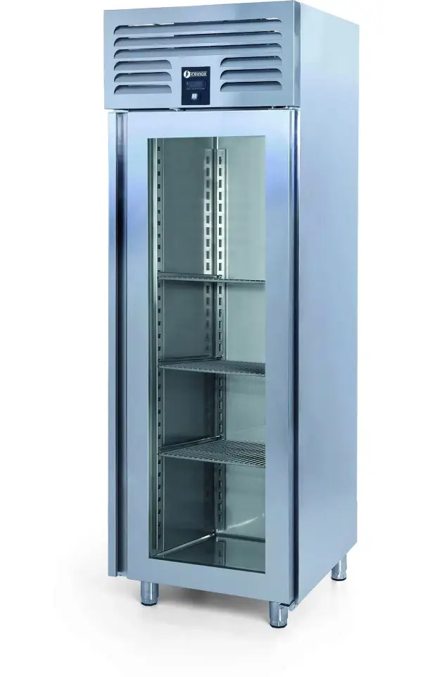 Iceinox Dik Tip Tek Cam Kapılı Deepfreeze 1 Kapılı, VTS 520 N CR VG, 70x77x210