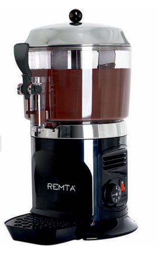 Remta Elegance Model (Kuru Sistem) Sıcak Çikolata ve Sahlep Makinesi, 5 L, Siyah, 25x35x50, CS10