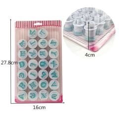 Epinox Kopat - Basmalı Kalıp Büyük Harf BKP-26