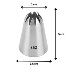 Epinox Duy Kapalı Yıldız - 9 Diş / 35x20x50 DY-352