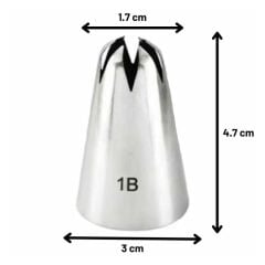 Epinox Duy Kapalı Yıldız - 6 Diş / 30x17x47 DY-1B