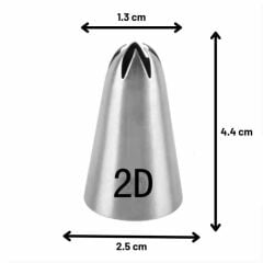 Epinox Duy Kapalı Yıldız - 6 Diş / 25x13x44 DY-2D