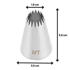 Epinox Duy Açık Yıldız 17 Diş 35x19x50 Mm DY-8FT