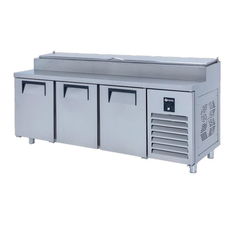 Iceinox Make Up Kısa Buzdolabı 3 Kapılı, PTS-L 515, 200x70x97