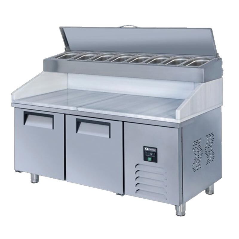 Iceinox Mermerli Make Up Buzdolabı 3 Kapılı, PTS HM 515 CR, 200x70x130