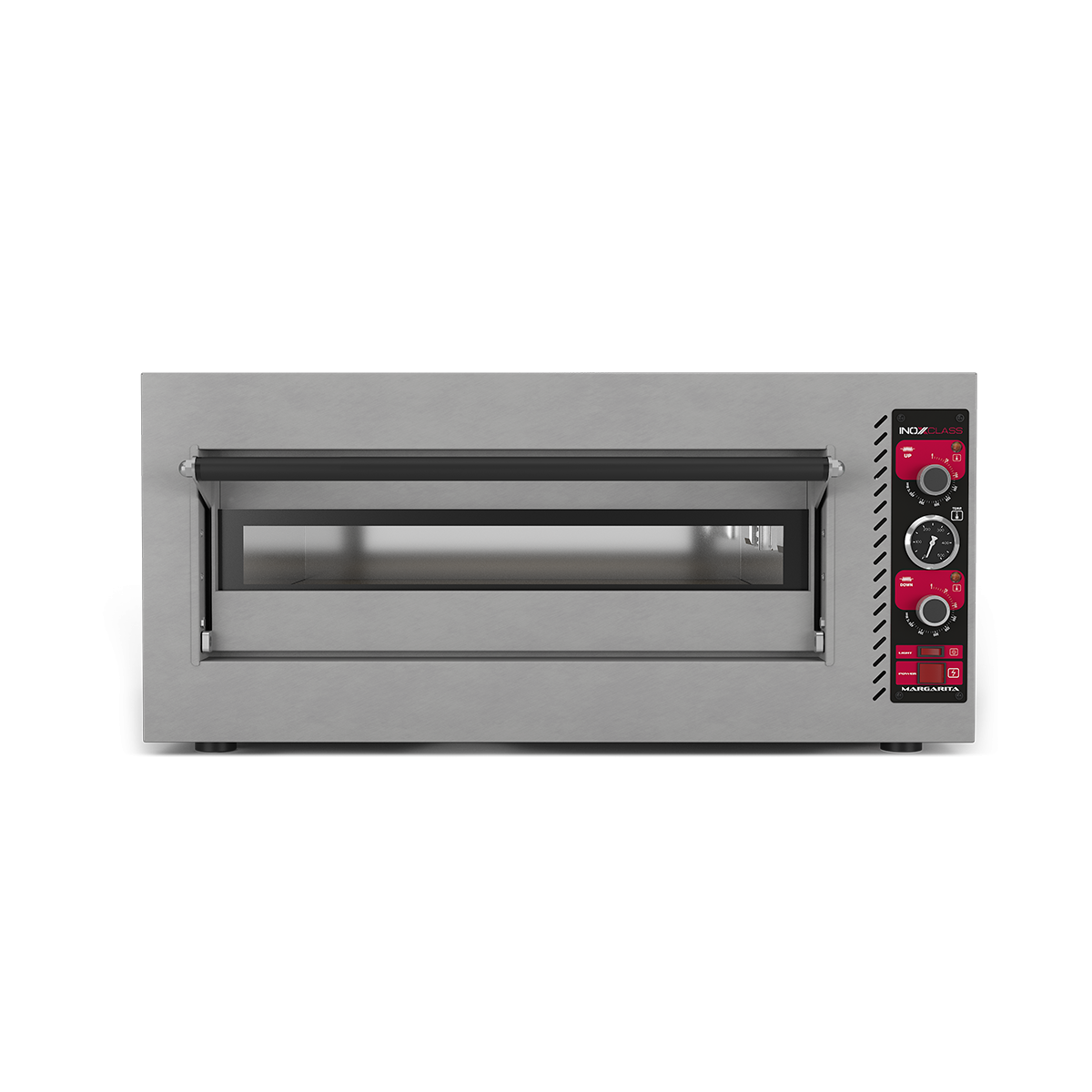Inoxclass Elektrikli Pizza Fırını 33 cm x 4 Pizza Kapasiteli, Margarita C501E