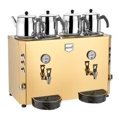 Remta Jumbo Çay Makinesi, 4 Demlikli, 46 L, Elektrikli, 68x61x68, DE13