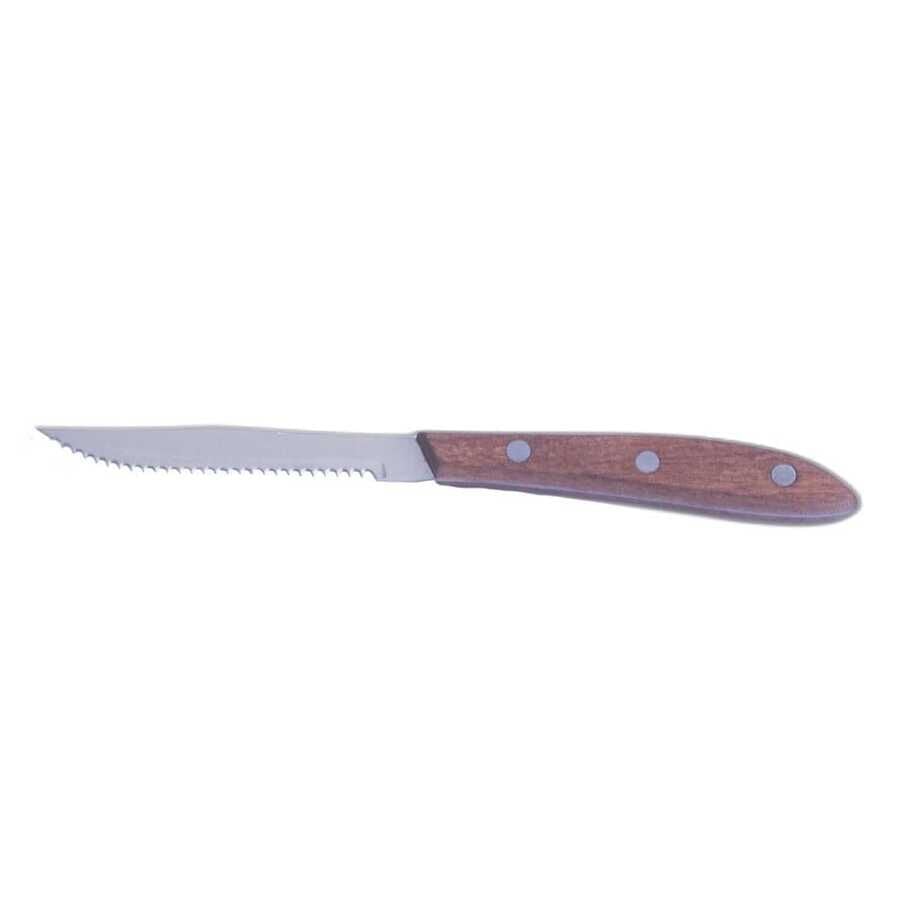 Epinox Steak Bıçağı Ahşap Saplı AH-STK