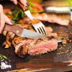 Epinox Steak Bıçağı Ahşap Saplı BD-STK