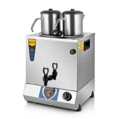 Remta Çift Demlikli Elektrikli Pleytsiz Çay Makinesi, 17 L,  33x36x54, TT02