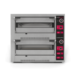 Inoxclass Çift Katlı Gazlı Pizza Fırını 30 cm x 8 Kapasiteli, Margarita M-502EG