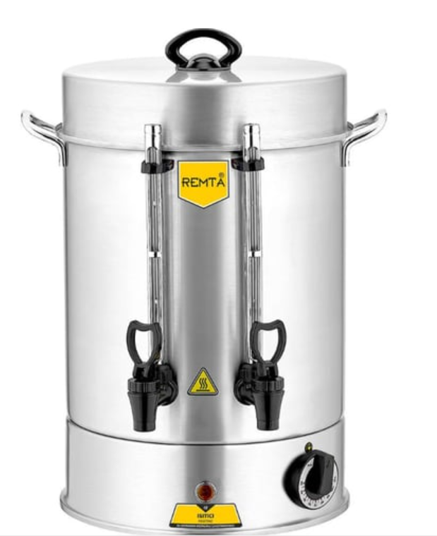 Remta Standart Çay Makinesi, 22 L, 250 Bardak Kapasiteli,  37x35x51 cm, R15