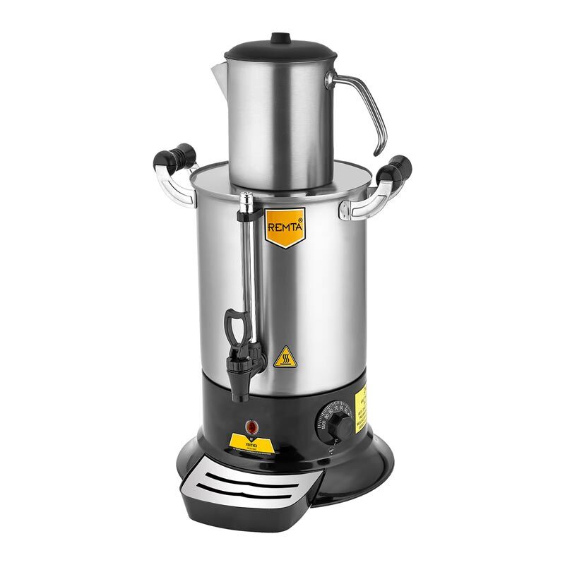 Remta Platin Model Tek Demlik Çay Makinesi, 9 L, 33x30x49 cm,  PT11