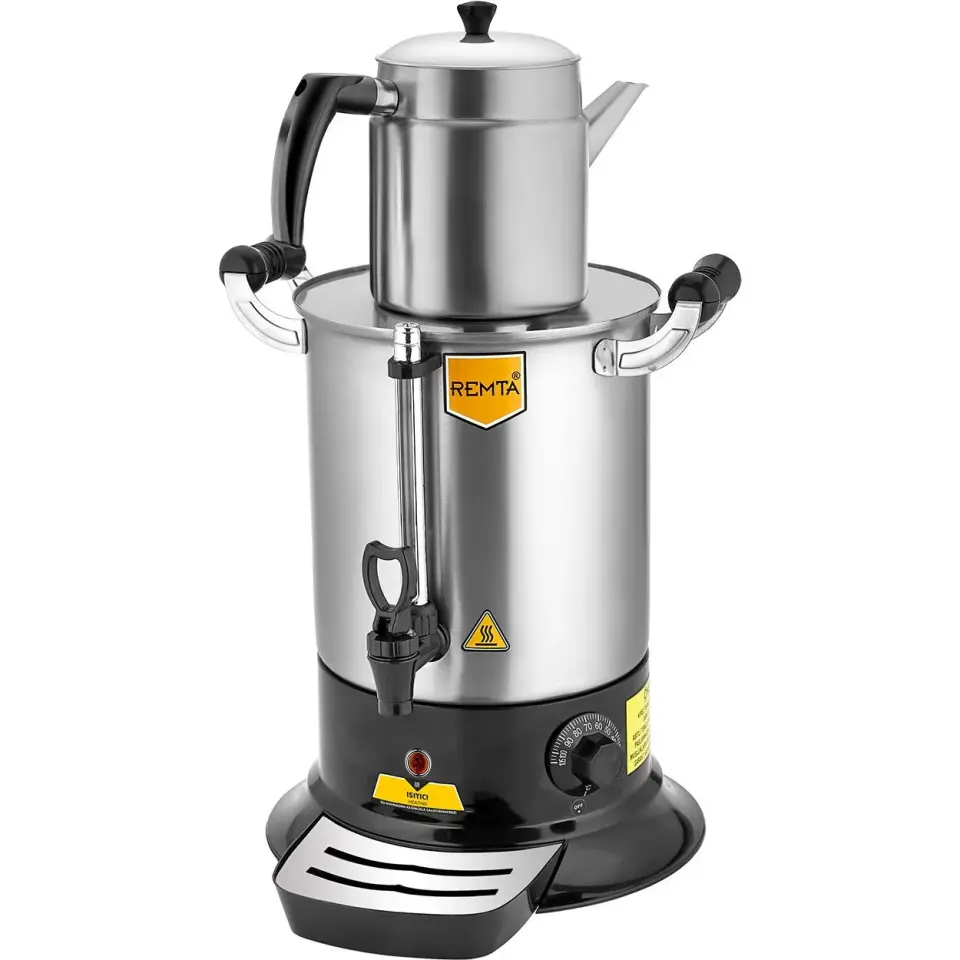 Remta Platin Model Tek Demlik Çay Makinesi, 9 L,  PT11