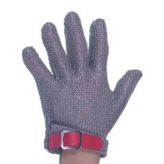 Epinox Çelik Eldiven Kırmızı (M) EL-K2M