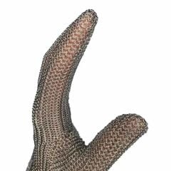 Epinox Çelik Eldiven Uzun 8 Cm Kırmızı (M) EL-UZK