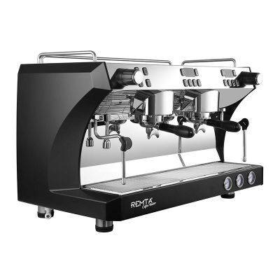 Remta Espresso Kahve Makinesi,Tam Otomatik, 2 Gruplu, Siyah, 35x40x14 cm, CRM3120C