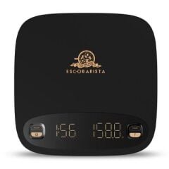 Escobarista Hassas Dijital Tartı, Led Ekranlı, Demleme Profilli , DİJİTAL TARTI