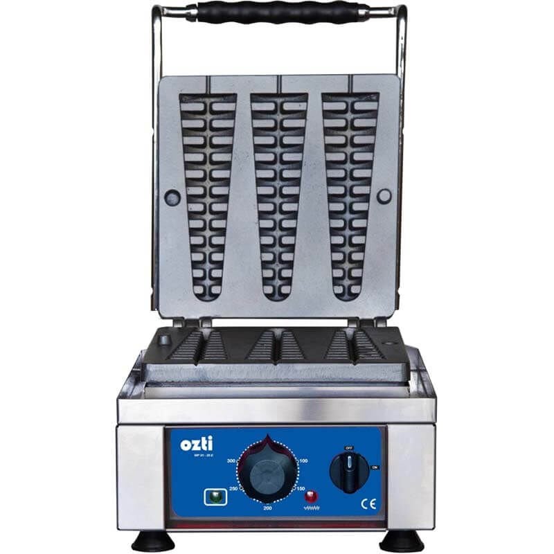Öztiryakiler WF 25 Çubuklu Waffle Makinesi, Tekli, 8850.WF25E.00
