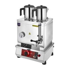 Remta 30 Model İki Demlikli Pleytsiz Gazlı CE Çay Ocağı,24 L,  38x40x47 cm, N11(P)