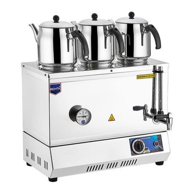 Remta 55 Model Çay Ocağı, Üç Demlikli, 34 L, Elektrikli, 41x31x50 cm, EP03
