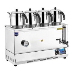 Remta 85 Model Çay Ocağı, Dört Demlikli, 43 L, Elektrikli,  66x32x41 cm, EP04