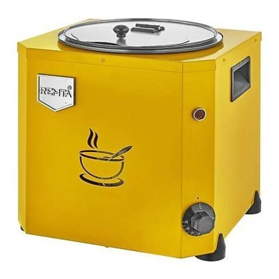 Remta Çorba Isıtıcısı Jumbo Model, 9 L, Sarı, 31x28x34 cm, CB20