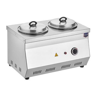 Remta Çiftli Çorba Isıtıcısı, 9+9 L, Elektrikli,  59x36x33 cm, CB12