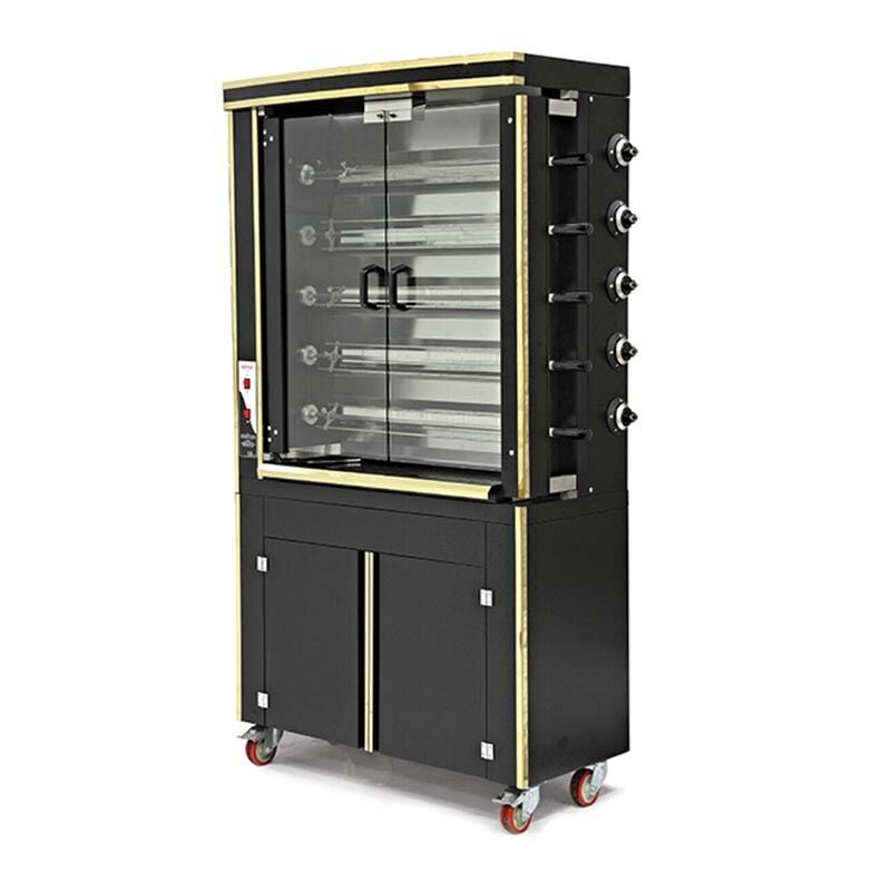 Empero Plus Gold Piliç Kızartma Makinesi Elektrikli, 119x56x203, EMP.PLS.5EE