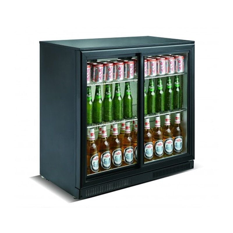 Gastrotech Gtech Basic Line Bar Tipi Şişe Soğutucu, 2 Kayar Kapılı SC-228YF