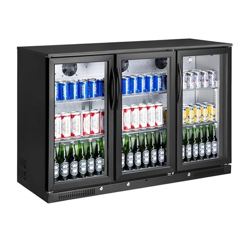 Gastrotech Gtech Basic Line Bar Tipi Şişe Soğutucu, 3 Kayar Kapılı SC-338YF