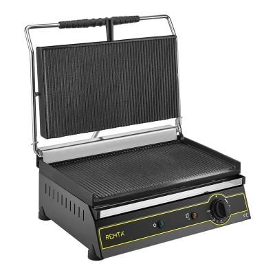 Remta Standart Tost Makinesi, 20 Dilim, Elektrikli, Siyah, 52x41x24 cm, R73S