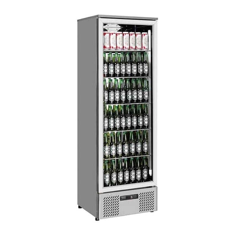 Gastrotech Gtech Bar Arkası Şişe Soğutucu Dolap, Dik Tip, Tek Kapılı, 293 L, Inox SC-293F-S