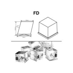 Icetech HD/FD-415 Haznesiz Küp Buz Makinesi, 403 kg/gün Kapasiteli, HD/FD-415