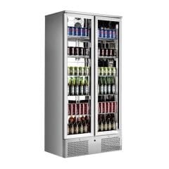 Gtech Bar Arkası Şişe Soğutucu Dolap, Dik Tip, İki Kapılı, 458 L, Inox SC-458F-S