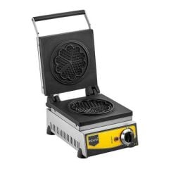 Remta Tekli Çiçek Model Waffle Makinesi, 16 cm, Elektrikli, 26x42x24 cm, W11