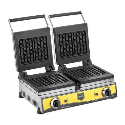 Remta Çifli Kare Model Waffle Makinesi, Elektrikli, 54x41x22 cm, W14